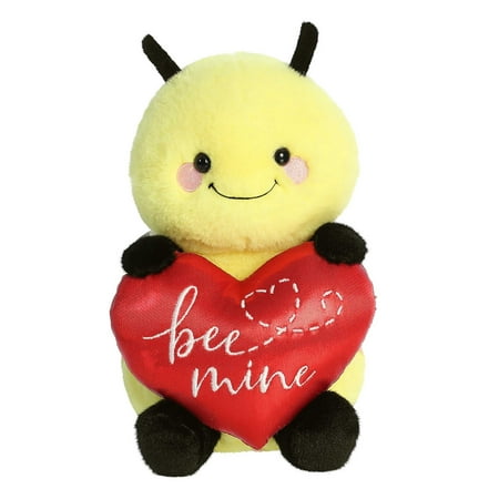 Aurora - Small Yellow JUST SAYIN' - 9" Bee Mine Bee - Witty Stuffed Animal