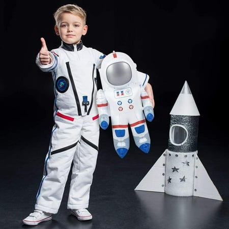 ArtCreativity Inflatable Astronaut Toys for Outer Space Themed Parties Pretend Play Accessories