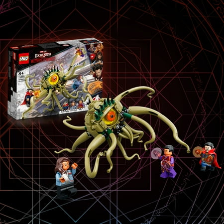 LEGO Marvel Gargantos Showdown 76205 Monster Building Kit with Doctor Strange, Wong and America Chavez for Ages 8+ (264 Pieces)