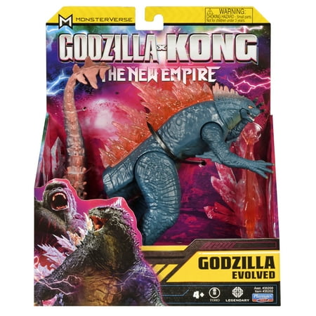 Godzilla x Kong 6" Godzilla Evolved (w/ Heat Ray) by Playmates Toys