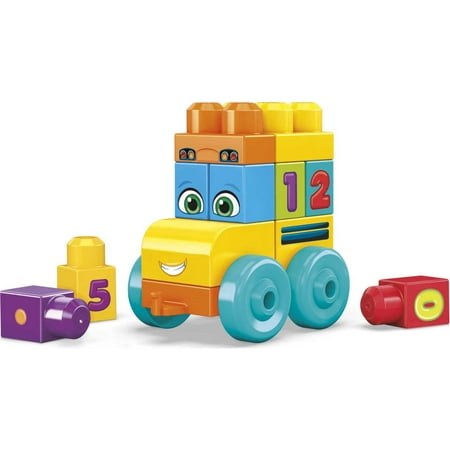 MEGA BLOKS Building Basics 123 Counting Bus