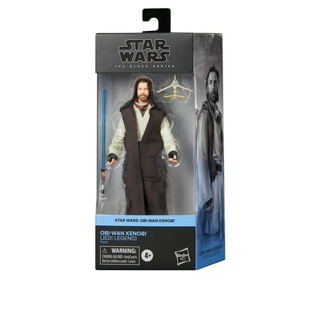 Star Wars: The Black Series Obi-Wan Kenobi Jedi Legend Kids Toy Action Figure for Boys and Girls Ages 4 5 6 7 8 and Up (9”)