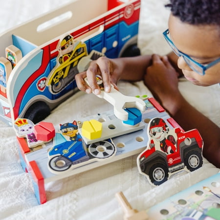 Melissa & Doug PAW Patrol Match & Build Mission Cruiser - FSC Certified