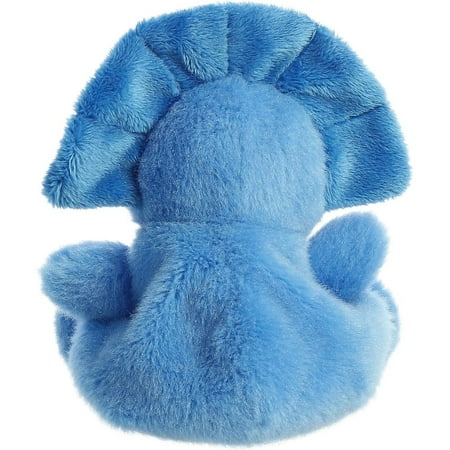 Aurora - Mini Blue Palm Pals - 5" Tank Triceratops - Adorable Stuffed Animal