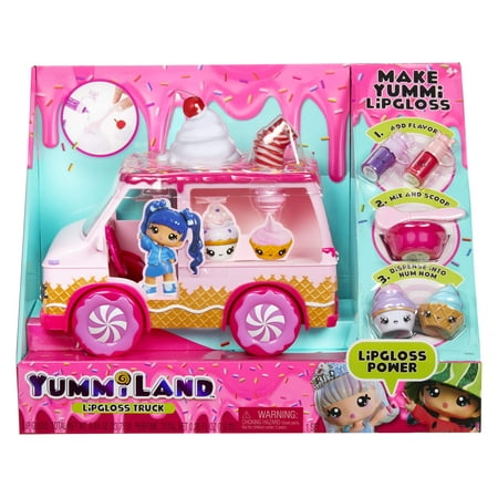 Yummiland Lipgloss Truck with DIY Lip Gloss Kit, Ages 4+