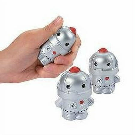 Robot Party Stress Toy - Party Favors - 12 Pieces