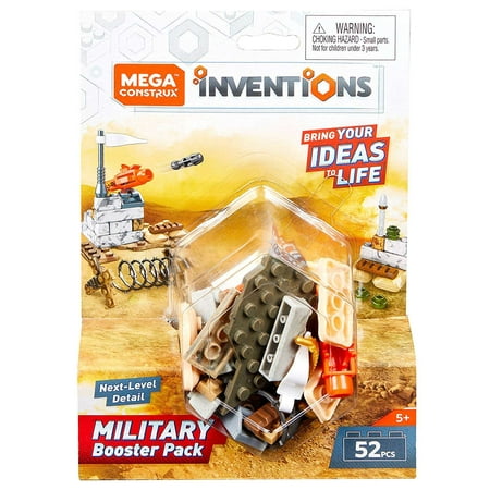 Mega Bloks Inventions Mega Construx Military Building Set Booster