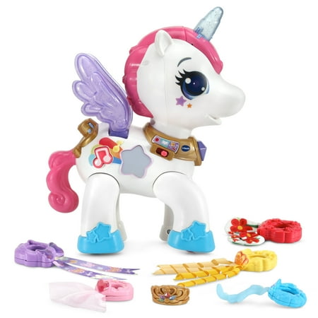 VTech Style & Glam On Unicorn™ Electronic Learning Systems with Accessories Included, Baby and Toddler Toys