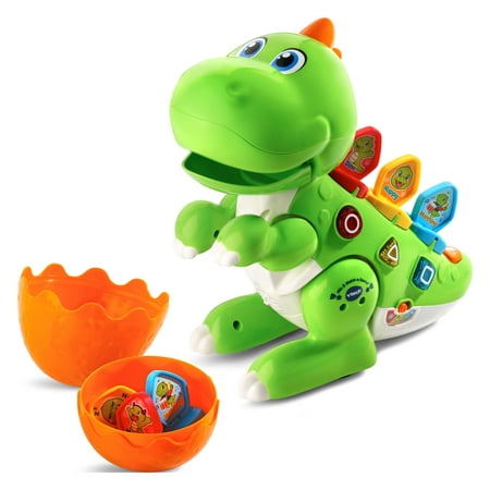 VTech Mix and Match-a-Saurus, Dinosaur Learning Toy for Kids, Green