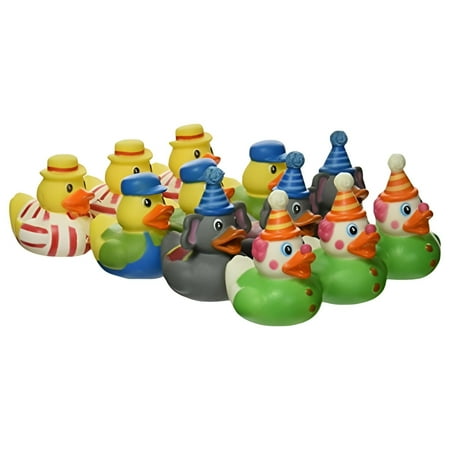 Rhode Island Novelty 2" Carnival Rubber Duck (12 Piece)