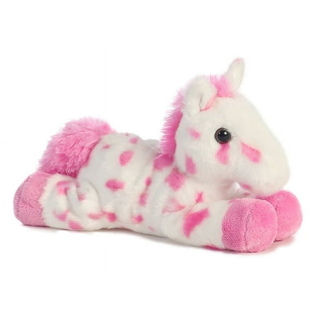 Aurora - Small White Mini Flopsie - 8" Lady - Adorable Stuffed Animal