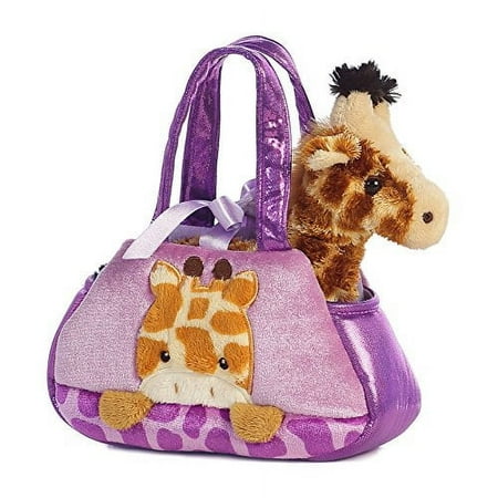 Aurora - Small Multicolor Fancy Pals - 7" Peek-A-Boo Giraffe - Fashionable Stuffed Animal