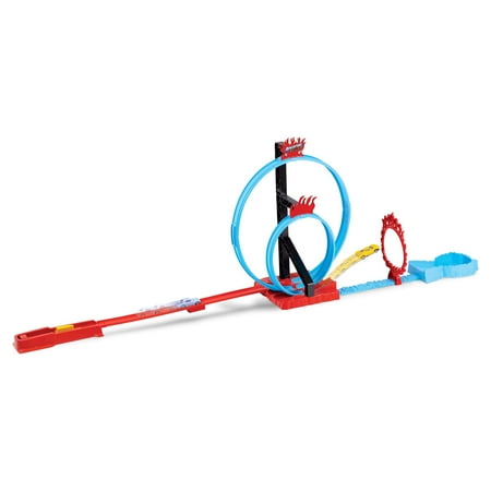 Adventure Force Fire and Ice, Color Change Track Set, Includes 2 Cars, Children Ages 3+