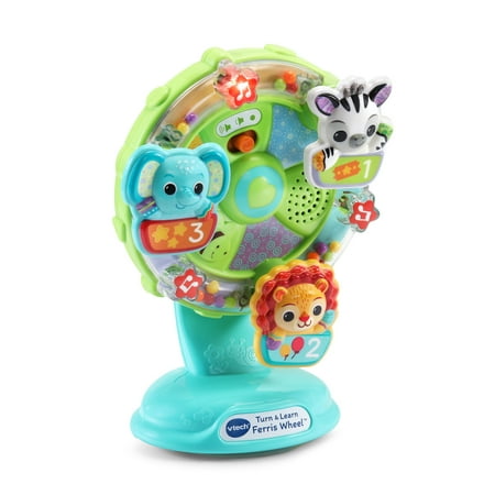 VTech Turn & Learn Ferris Wheel™ Stroller & Car Seat Toys Baby and Toddler Toys