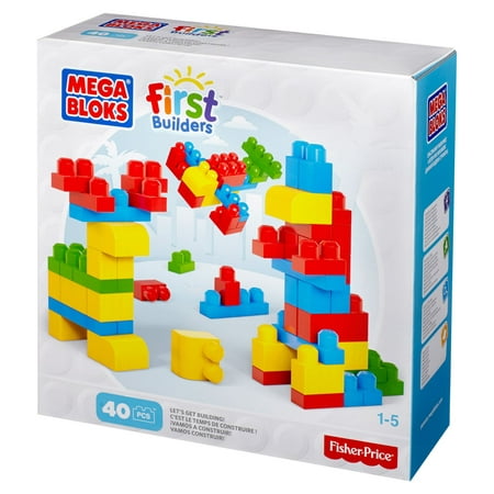 Mega Bloks First Builders Let's Get Building Set