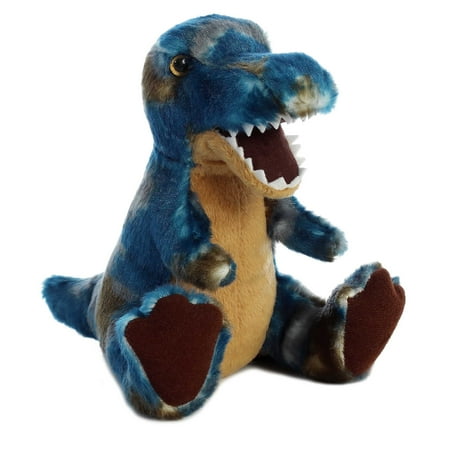 Aurora - Small Blue Dinos & Dragons - 8.5" T-rex - Ferocious Stuffed Animal