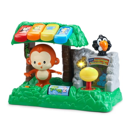 VTech Learn and Dance Interactive Zoo, Fun Teaching Toy for Toddlers