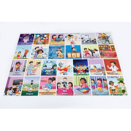 Culzzles I Can Be ABC Floor Puzzle - Multicultrual, Educational & Fun Learning