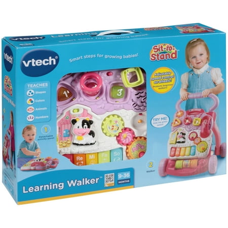 VTech Sit-to-Stand Learning Walker (Pink)