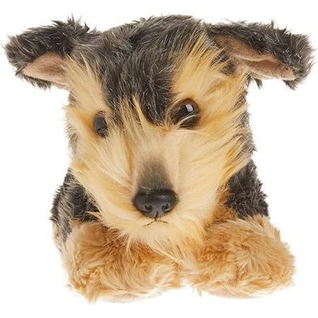 Aurora - Medium Gray Flopsie - 12" Yorky - Adorable Stuffed Animal