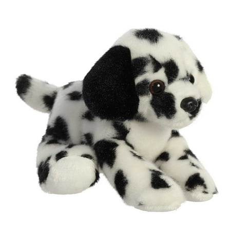 Aurora - Small White Mini Flopsie - 8" Dipper Dalmatian - Adorable Stuffed Animal