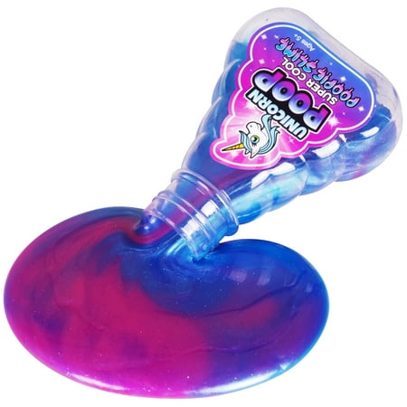 Unicorn Poop Slime - 12 Pack Party Favors