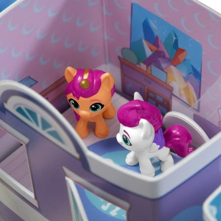 My Little Pony Mini World Magic Epic Mini Crystal Brighthouse Playset with 5 Mini Dolls