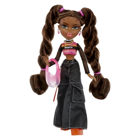 Alwayz Bratz Sasha Fashion Doll with 10 Accessories and Poster, Multicolor