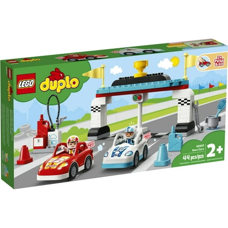 LEGO Duplo Town Race Cars 10947 Building Set (44 Pieces)