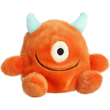 Aurora - Mini Orange Palm Pals - 5" Oggy Monster - Adorable Stuffed Animal