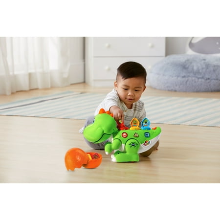 VTech Mix and Match-a-Saurus, Dinosaur Learning Toy for Kids, Green