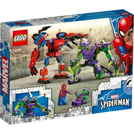 LEGO Marvel Spider-Man & Green Goblin Mech Battle 76219 Building Kit (296 Pieces)