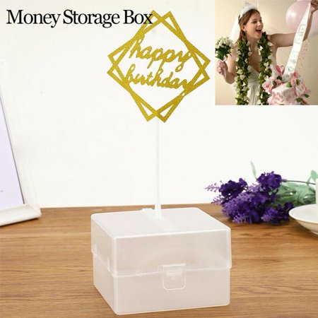 Cake ATM Happy Birthday - Money Cake Dispenser Box Out Cake Pull Kits Money M8B7