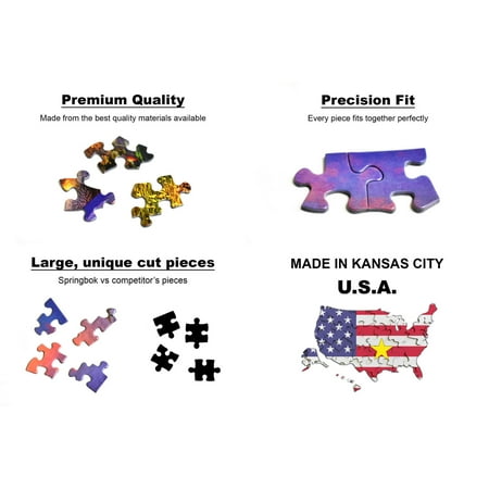 Allied Products, State Plates 400 Piece Puzzle