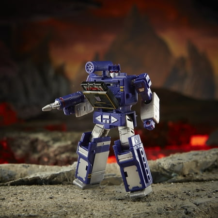 Transformers: Kingdom War for Cybertron Soundwave Kids Toy Action Figure for Boys and Girls (5”)