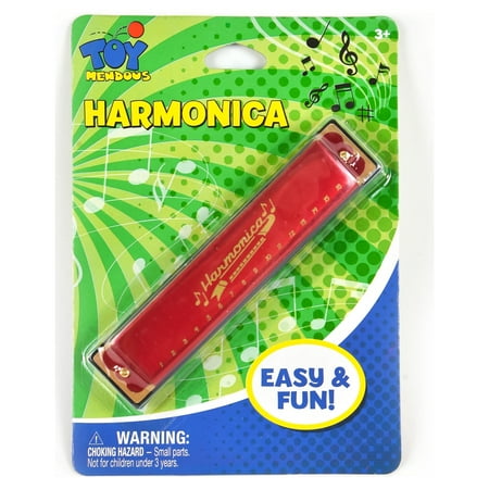 Toymendous Toy Harmonica - Colors May Vary, Children Ages 3+