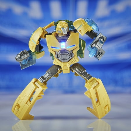 Transformers One Energon Glow Bumblebee (B-127) Action Figure, 6" Robot Toys, Christmas Gifts for Boys & Girls, 6+