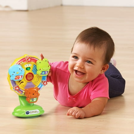 VTech Lil' Critters Spin and Discover Ferris Wheel, Toddler Learning Toy