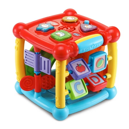 VTech Busy Learners Activity Cube Baby Activity Centers Baby and Toddler Toys