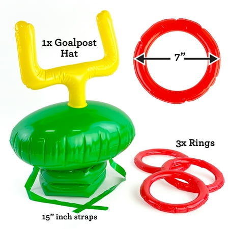 Way to Celebrate Inflatable Football Ring Toss Game