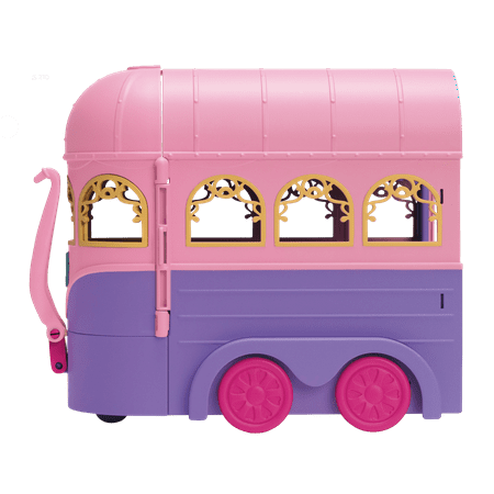 Wild Manes Perla's Pink Ultimate Clubhouse Runway Trailer Interactive Playset Articulated Horse Doll