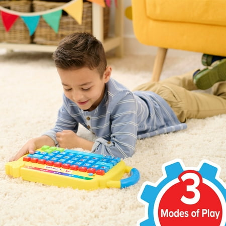 ABCmouse®, Level-Up Learning Keyboard, 3 Learning Modes, Kids Toys for Ages 3 up