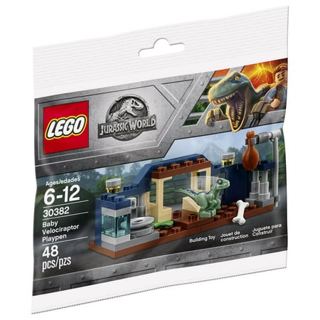 LEGO 30382 Jurassic World Baby Velociraptor Playpen Polybag Set