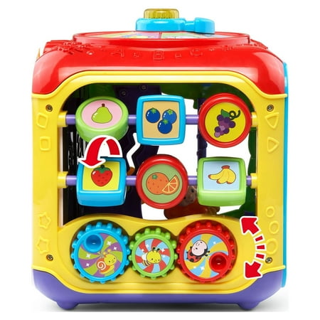 VTech Sort and Discover Activity Cube, Learning Toy for Baby Toddler