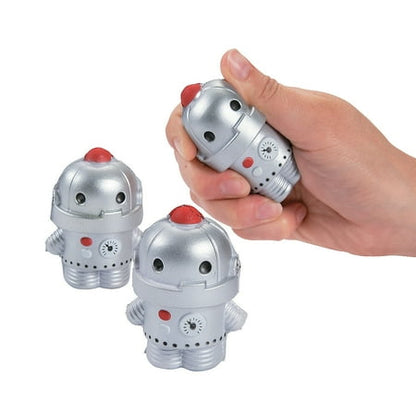 Robot Party Stress Toy - Party Favors - 12 Pieces