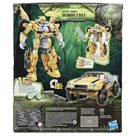 Transformers: Rise of the Mode Bumblebee Kids Toy Action Figure for Boys and Girls Ages 6 7 8 9 10 11 12 and Up (10”)