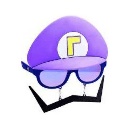 Party Costumes - Sun-Staches - Nintendo Super Mario - Waluigi New SG2569