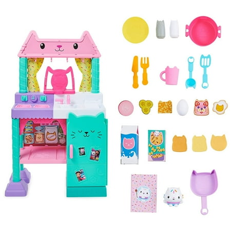 Gabby’s Dollhouse, Interactive Cakey Play Kitchen Set, for Kids Ages 3+