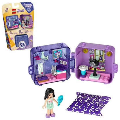 LEGO Friends Emma?s Play Cube 41404 Building Kit, Includes Collectible Mini-Doll (36 Pieces)