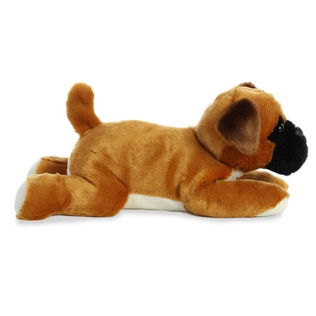 Aurora - Medium Brown Flopsie - 12" Chad Boxer - Adorable Stuffed Animal